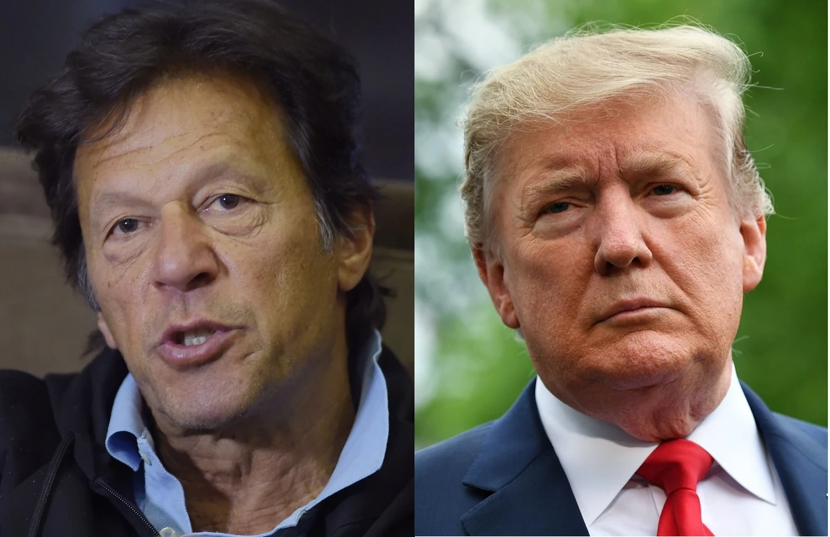 The visit — Khan’s first to the US since coming to power last year — came at Trump’s invitation. (File/AFP)