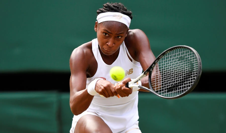Gauff saves match points, Djokovic level with Becker at Wimbledon