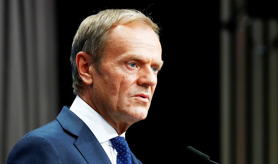 European Council chief Donald Tusk said EU stand behind Cyprus over disputed drilling. (Reuters)