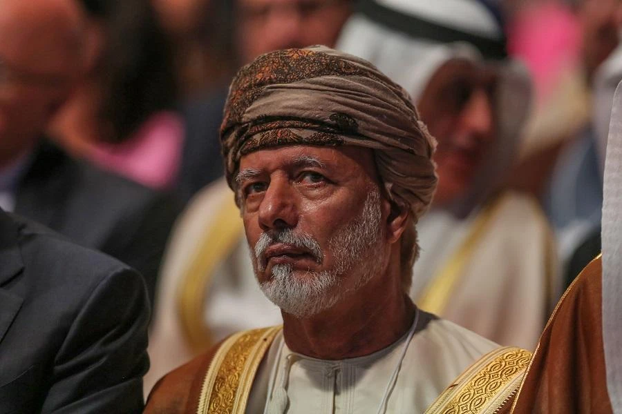 Oman’s state minister for foreign affairs Yusuf bin Alawi bin Abdullah met with Syrian President Bashar Assad in Damascus. (File/AFP)
