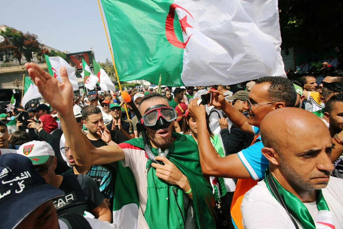 Algeria to probe video of police beating protesters