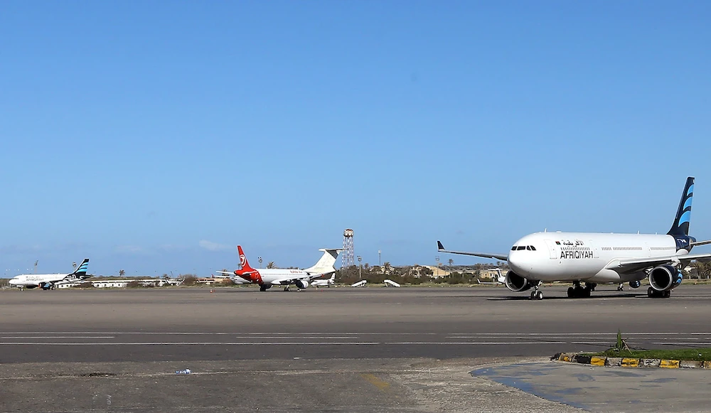 Mitiga is the only working airport in Tripoli. (AFP/File photo)