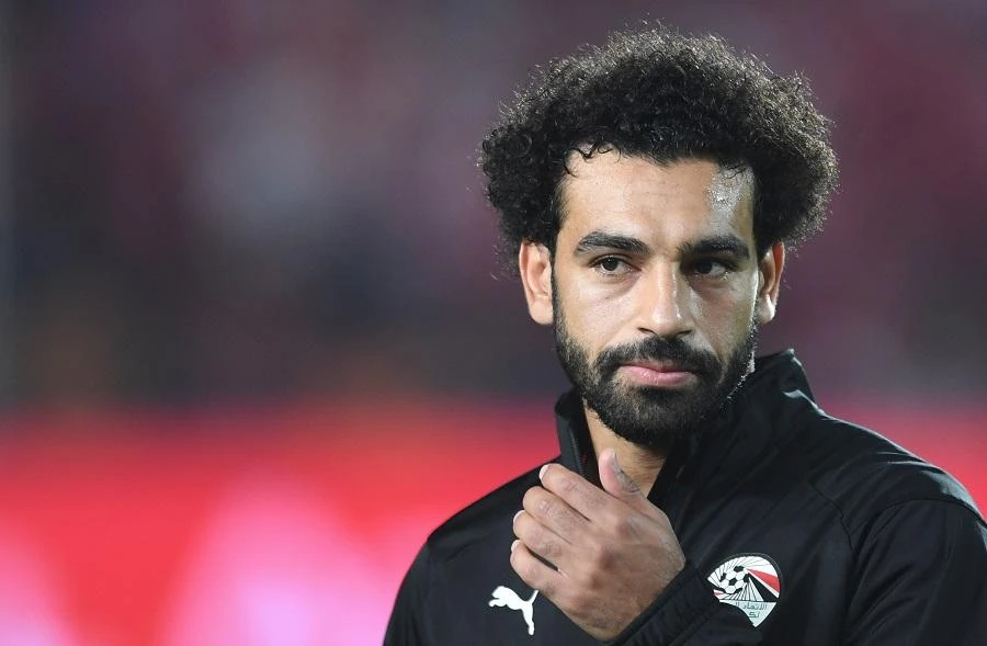 Egypt star Mohamed Salah was ‘very sad’ for the early exit of Egypt from the Cup of Nations. (File/AFP)