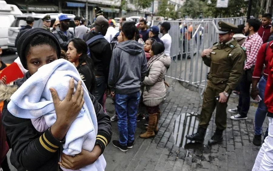 A recent report warned of “dangerous overcrowding” in multiple detention facilities. (File/AFP)