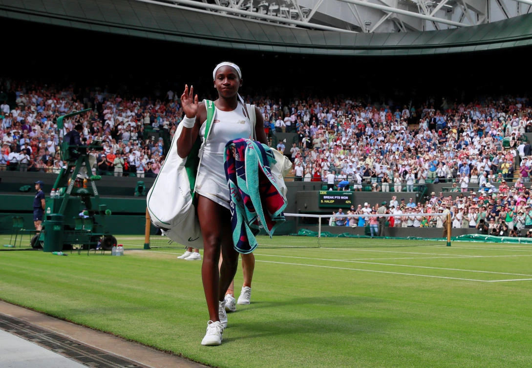 I never give up, says Gauff as she bows out of Wimbledon
