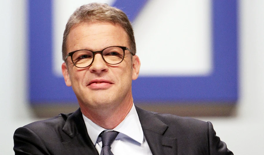 Christian Sewing, CEO of Deutsche Bank, has called the job cuts a “reinvention” of Germany’s flagship lender. (AFP)