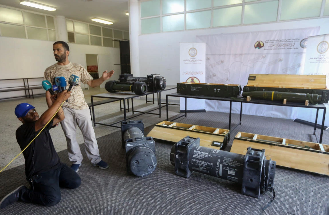 France says Javelin missiles found in Libya were French. (File/AFP)