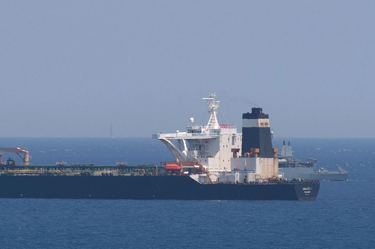 Gibraltar police arrest captain, officer of detained Iran tanker Grace 1