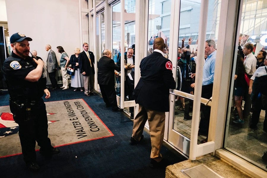 Protesters disrupt world’s largest Christian Zionist summit over Israeli occupation of Palestine