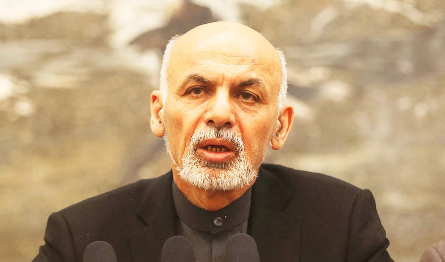 Afghanistan's President Ashraf Ghani. (AP)