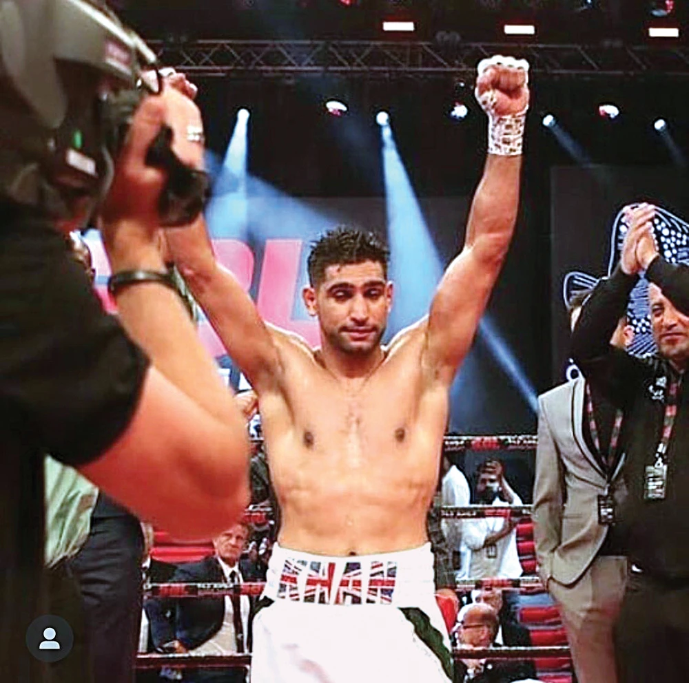 Amir Khan beats Billy Dib in Jeddah on ‘fight night of the year’