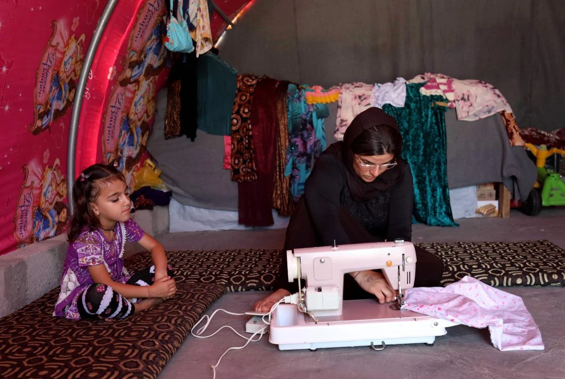 Many camps are hosting hundreds of thousands of minority Iraqis displaced by Daesh. (AFP)