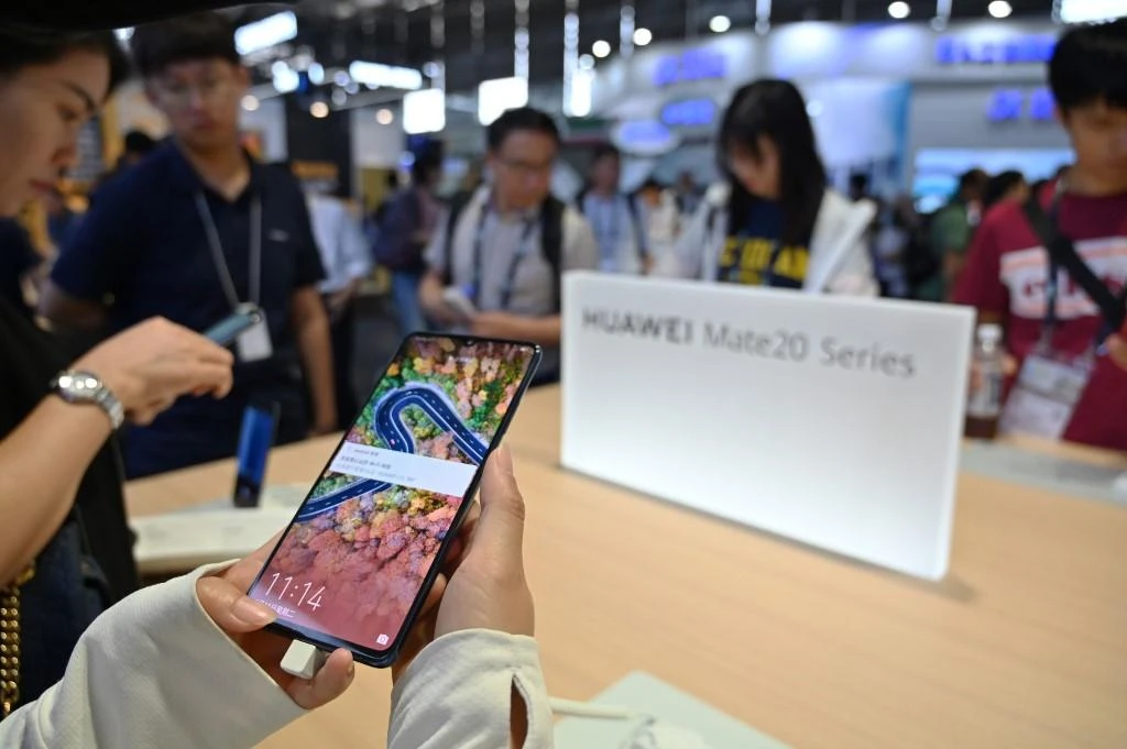 Huawei’s United States-based research and development subsidiary Futurewei Technologies employs about 850 people in research labs across the country. (AFP)