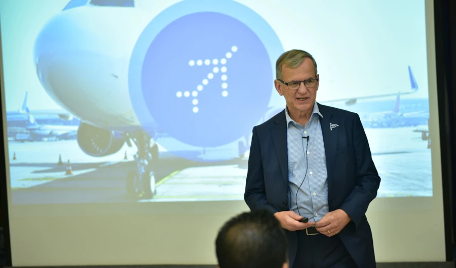 William Boulter, chief commercial officer, IndiGo.