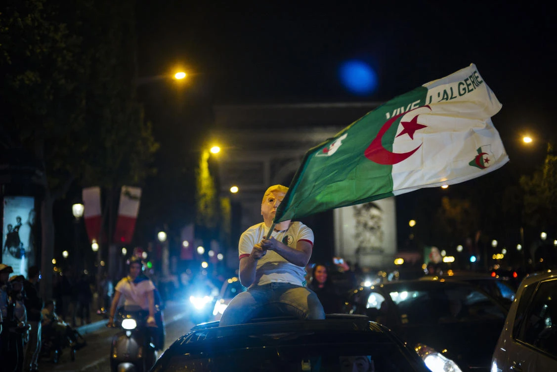 Algeria beat Nigeria 2-1 in the semifinal of the African Cup of Nations. (File/AFP)