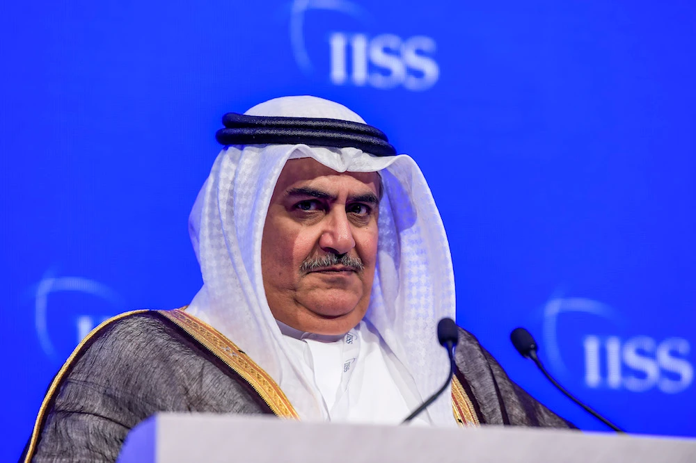 Bahraini Foreign Minister Khaled bin Ahmed accused Qatar of being the biggest threat to the GCC. (AFP/File photo)