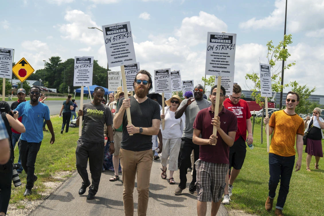 Amazon's Prime Day is coming with a wave of deals and protests. (AP)