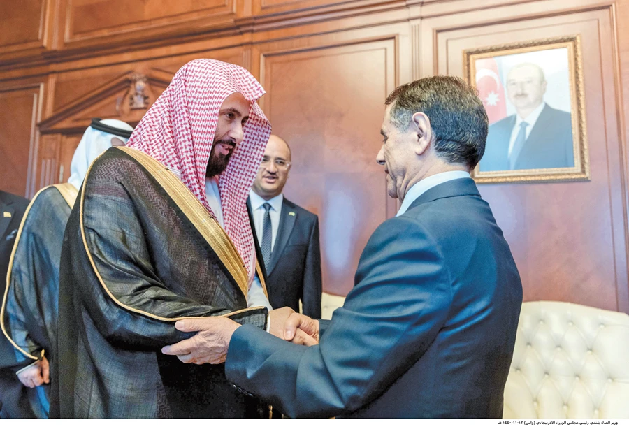 Saudi justice minister, Azerbaijan PM discuss ways to boost bilateral ties in the field of judiciary
