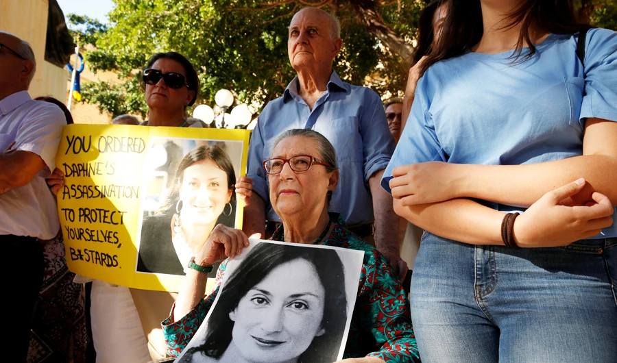 Malta sends three suspects for trial on charges of killing anti-corruption journalist