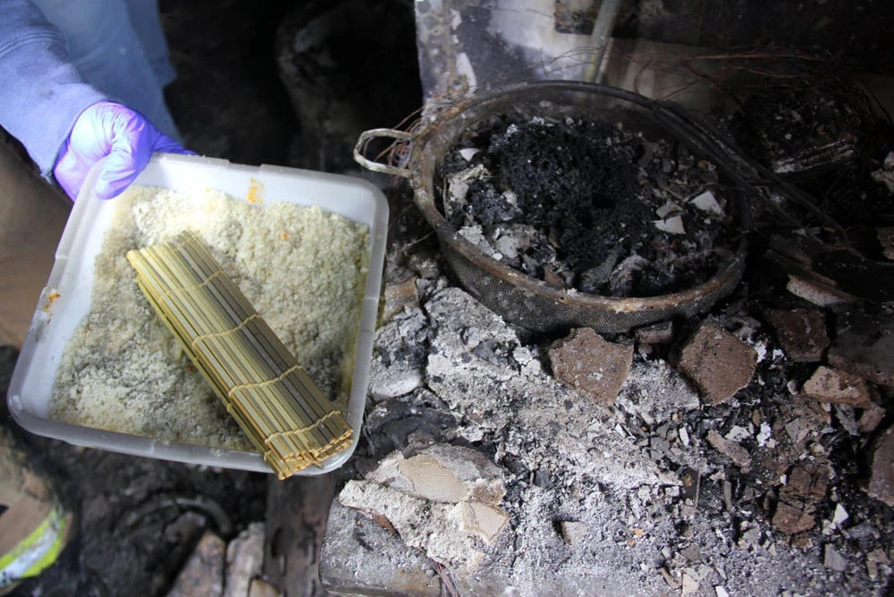 Spontaneously combusting sushi flakes blamed in mystery blazes in US