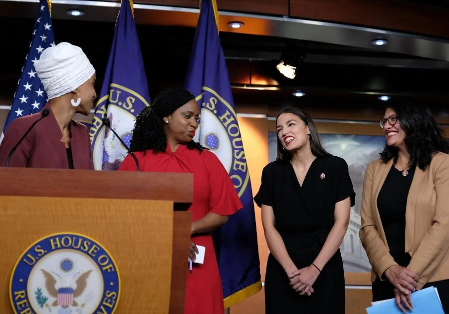Four US congresswomen of color were recently the target of US President Donald Trump’s comments about immigration. (File/AFP)