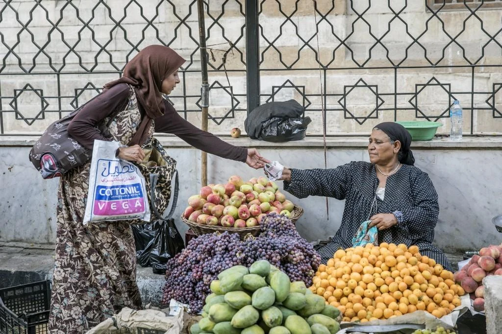 Egypt’s headline annual inflation dropped to 9.4 percent in June from 14.1 percent the previous month. (AFP)