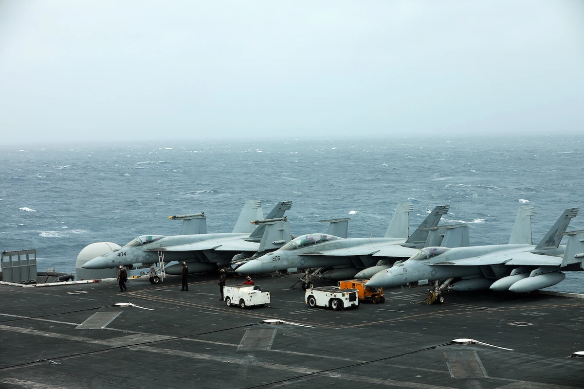 US Navy searching for missing sailor in Arabian Sea