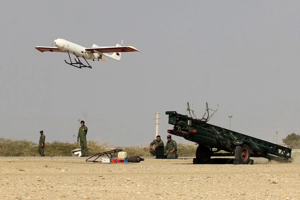 The US military shot down an Iranian drone on Thursday that came within 1,000 yards of one of its naval vessels in the Strait of Hormuz, President Donald Trump said. (File/AFP)