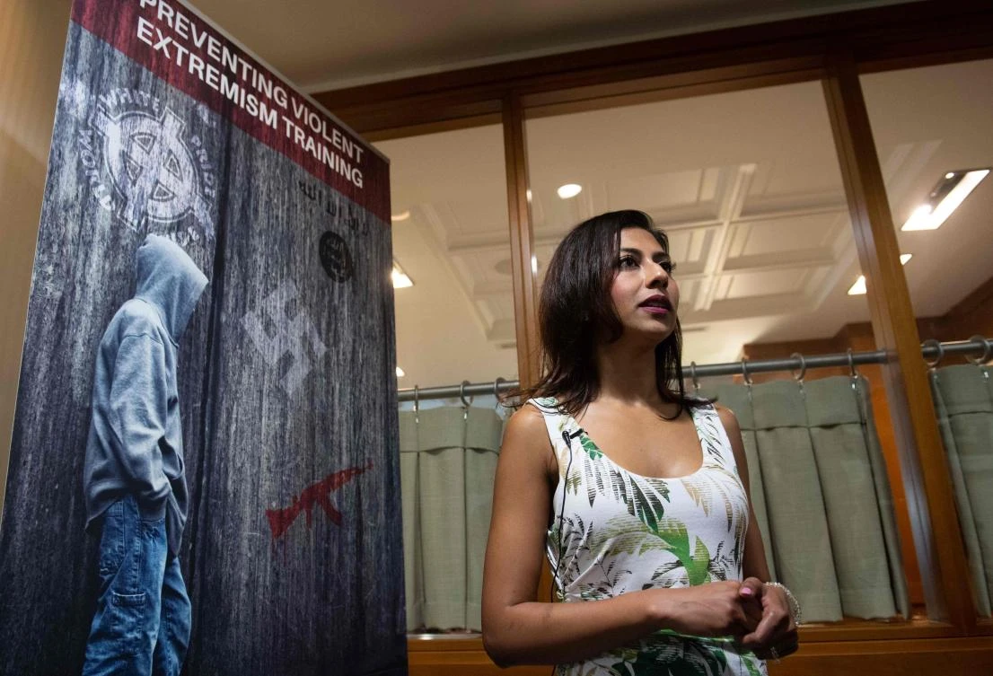 Tania Joya, the former wife of a senior Daesh leader, favors repatriating foreign rebels from the Middle East so they can be judged in their countries of origin. (AFP)