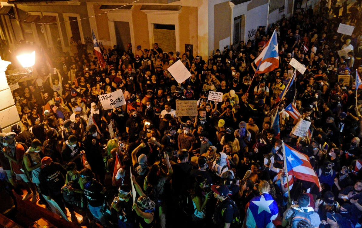 US lawmakers demand Puerto Rico governor resign as protests roil island