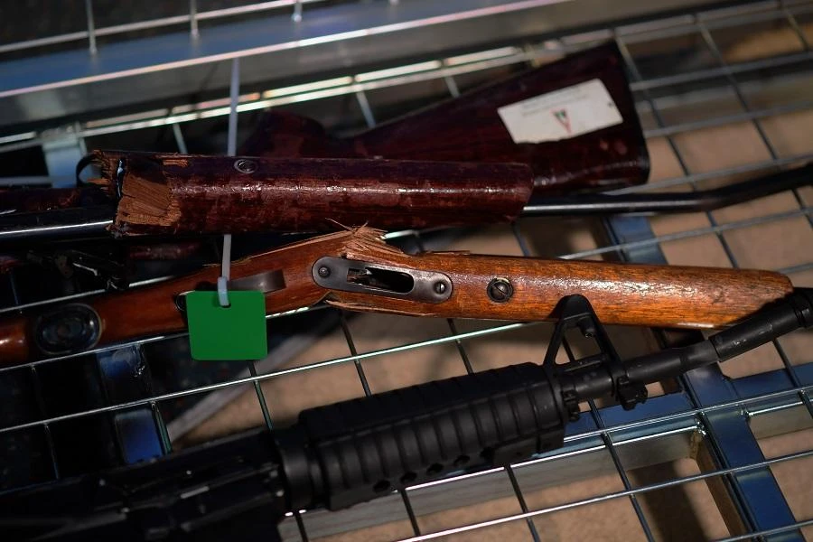 Even with a population of just under 5 million, New Zealand has an estimated total of 1.5 million firearms. (File/AFP)