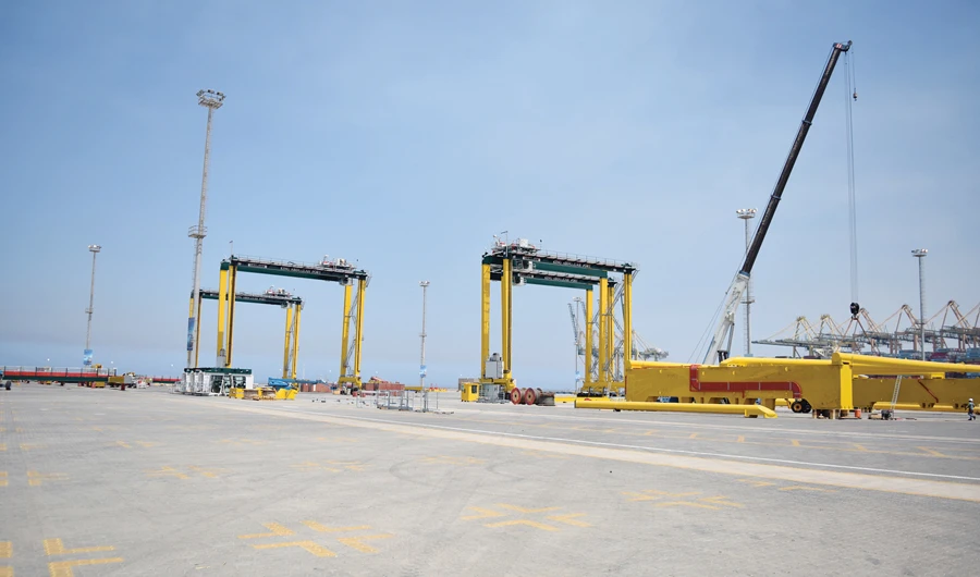 Technical teams are currently assembling the cranes and they are expected to begin operating at the beginning of next year. (Photo/Supplied)