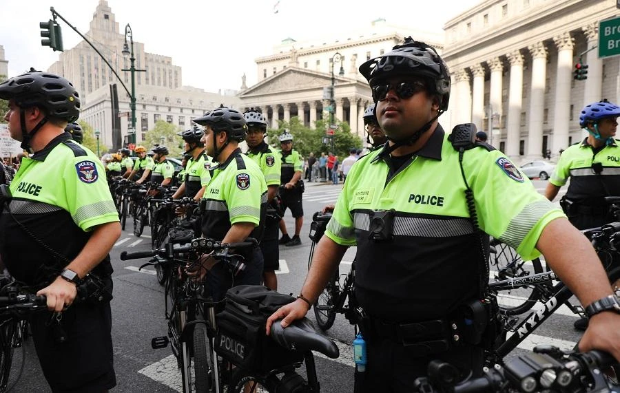 More than a dozen law enforcement agencies reported implementing body cameras in some form or taking part in a pilot program. (File/AFP)