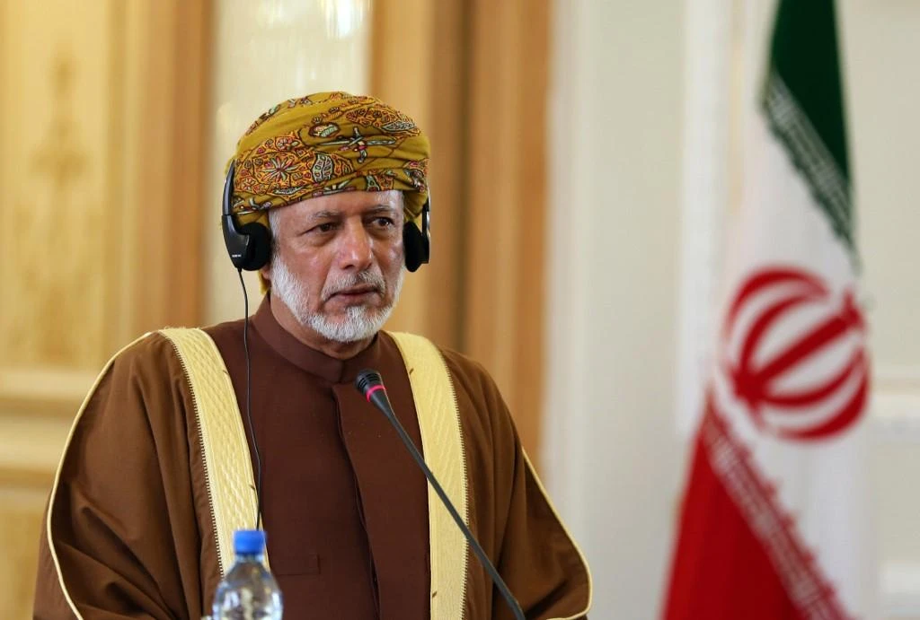 Oman’s state news agency said the Minister of Foreign Affairs Yousuf bin Alawi bin Abdullah, above, will visit Iran on Saturday. (File/AFP)