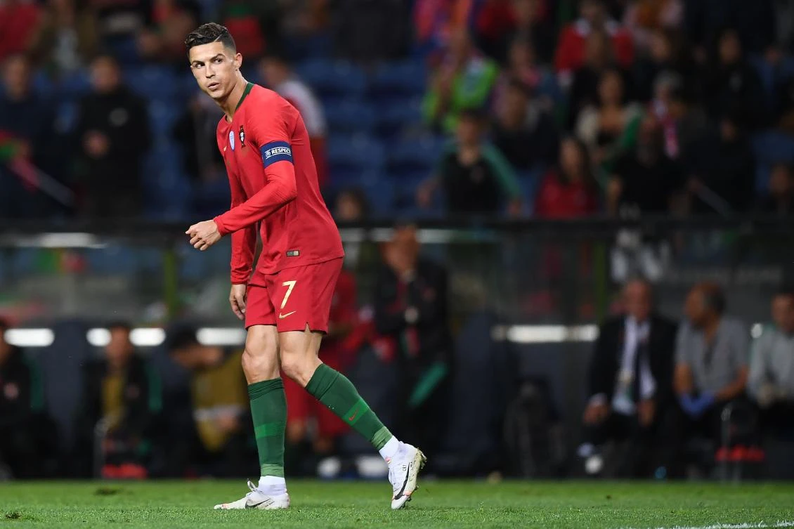 Cristiano Ronaldo looks on during the UEFA Nations League final football match between Portugal and the Netherlands. Cristiano Ronaldo will not face rape charges in Nevada, prosecutors said on July 22, 2019. (AFP)