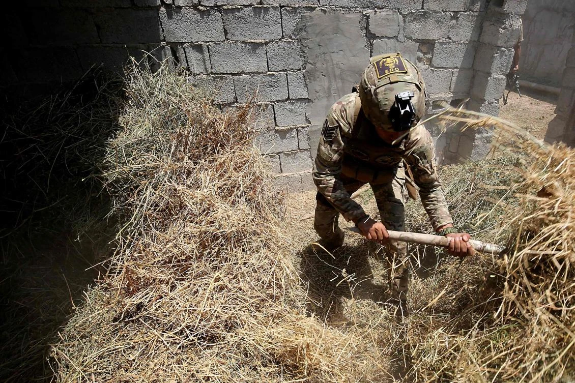 The mass grave was uncovered in Tal Al-Sheikhiya, about 300 kilometers (200 miles) south of Baghdad. (File/AFP)