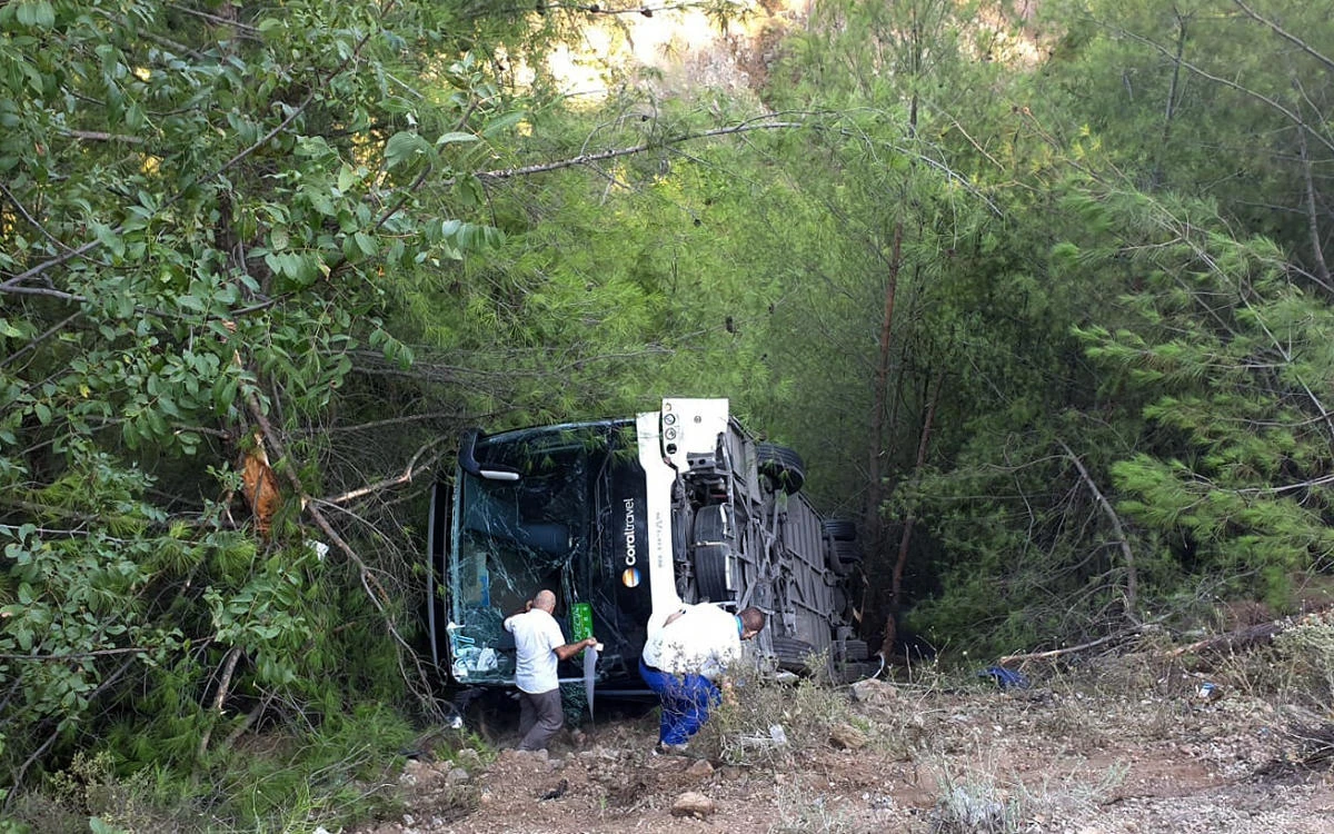 Several tourists from Norway, Poland and Russia were injured. (AP)
