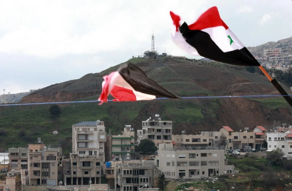 The missiles were fired into areas close to Golan Heights, which are occupied by and Israel. (File/AFP)