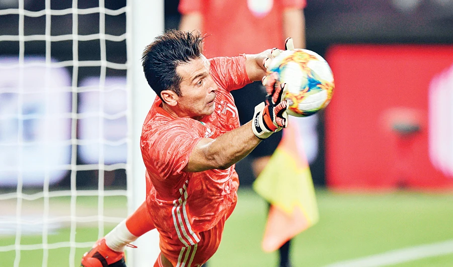 Veteran goalkeeper Buffon saves day for Juve after De Ligt own goal