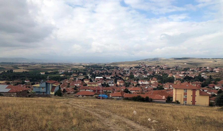 Johnson’s paternal great-great-grandfather, Haci Ahmet Riza Efendi, was born in Kalfat in 1813 and the house he lived in is still standing. (AP)