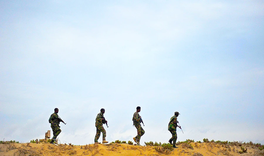 The SNA faces a formidable foe in Al-Shabab. (AFP)