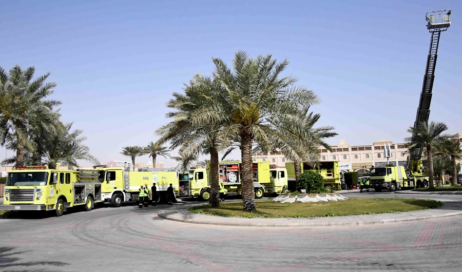 The General Directorate of Civil Defense started its preparations for this year’s Hajj season by executing its annual general emergency plan. (SPA)