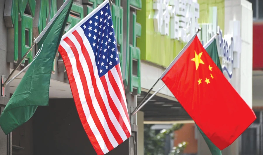 China and the US will hold key talks on Tuesday and Wednesday. (AFP)