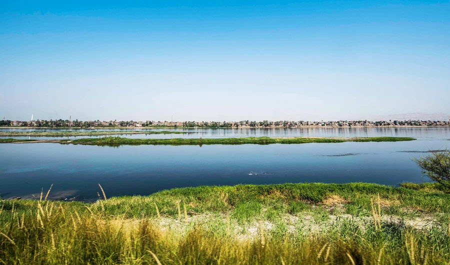 A picture taken on September 9, 2017 shows a view of the Nile river in the southern Egyptian city of Luxor. (AFP)
