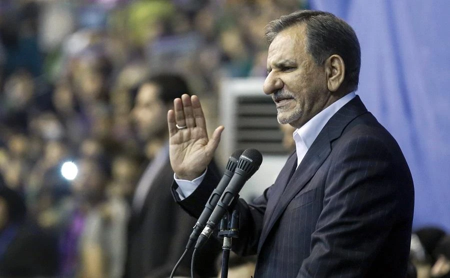 Iran’s foreign policy is to confront American hegemony and protect multilateralism, Iranian Vice President Eshaq Jahangiri said on Monday. (File/AFP)