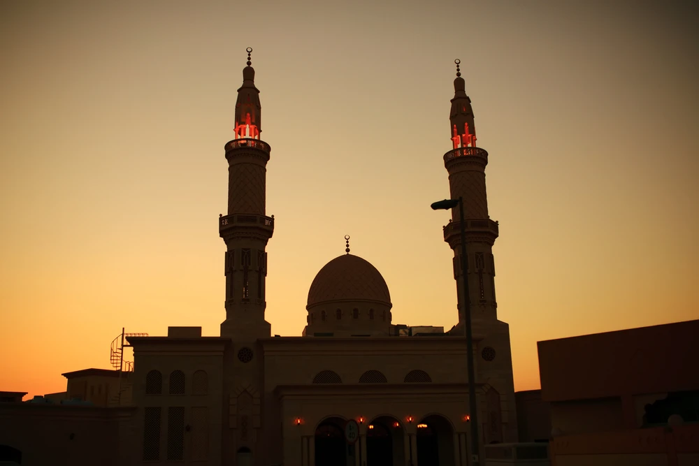 The Mosque, which serves the city’s 200 Ahmadi Muslims, had its locks and windows destroyed, as well as the security camera equipment stolen. (File/AFP)