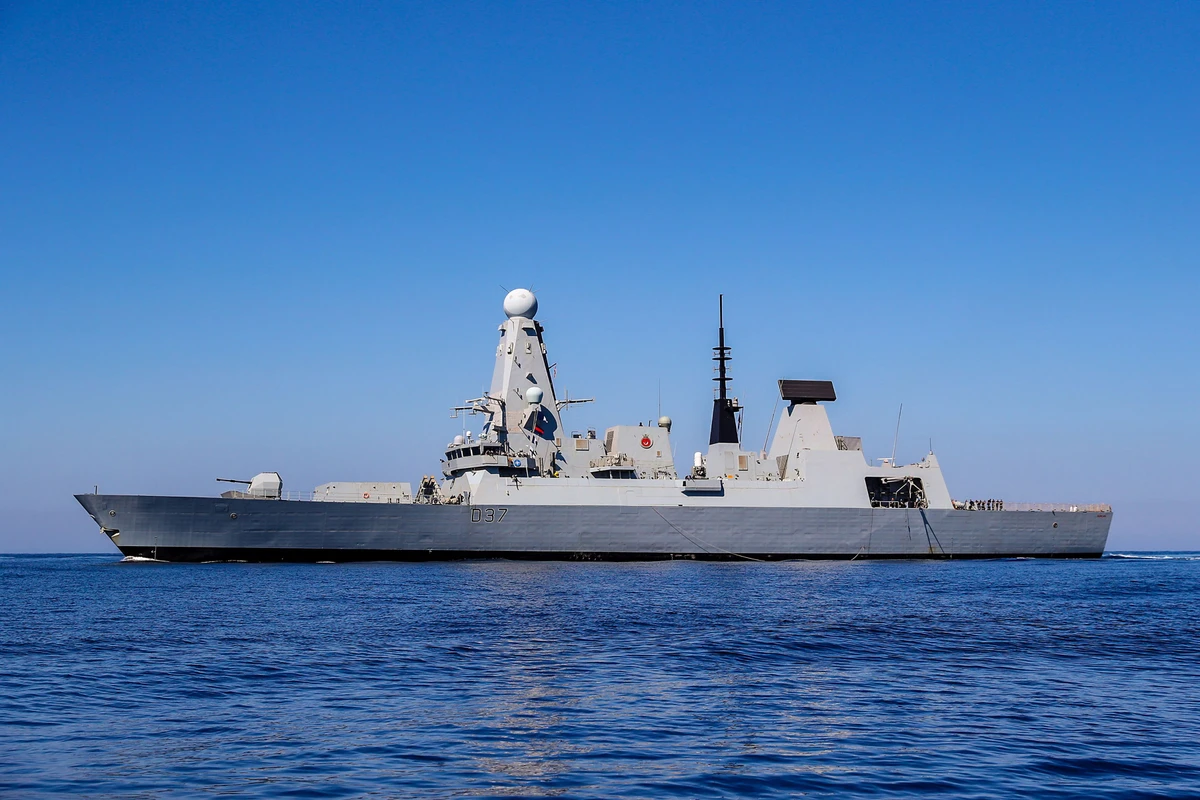 The US has formally asked Germany to join France and the UK in a mission to ensure safe shipping through the Strait of Hormuz. The UK sent its Type 45 Destroyer HMS Duncan to the region on July 29. (AFP photo/Crown copyright 2019)