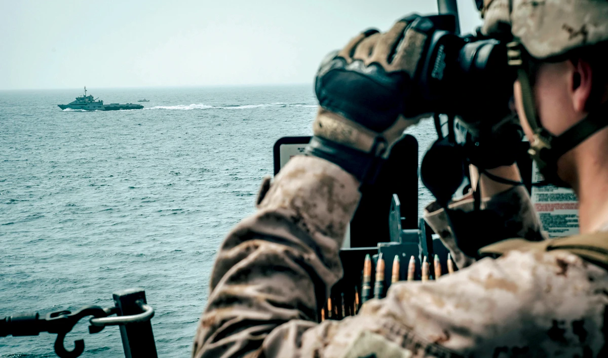 Iranian vessels have tried to block a BP-flagged tanker in the Strait. (Reuters)