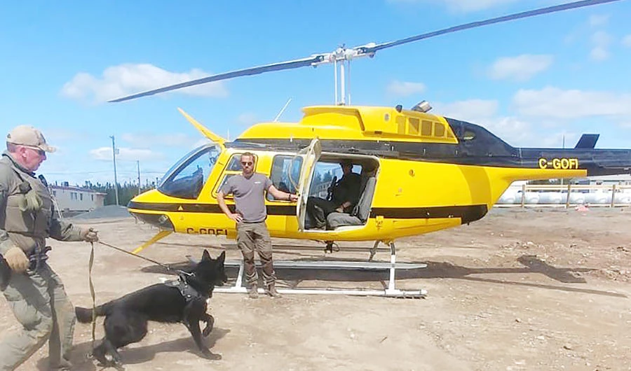 Royal Canadian Mounted Police (RCMP) continue their search for Kam McLeod and Bryer Schmegelsky, two teenage fugitives wanted in the murders of three people, near Gillam, Manitoba, Canada July 29, 2019. (REUTERS)