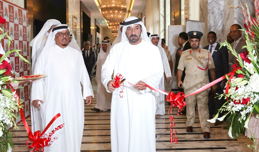 Sheikh Ahmed bin Saaed Al-Maktoum, chairman and chief executive Emirates Airline and Group, inaugurated AVSEC 2017.